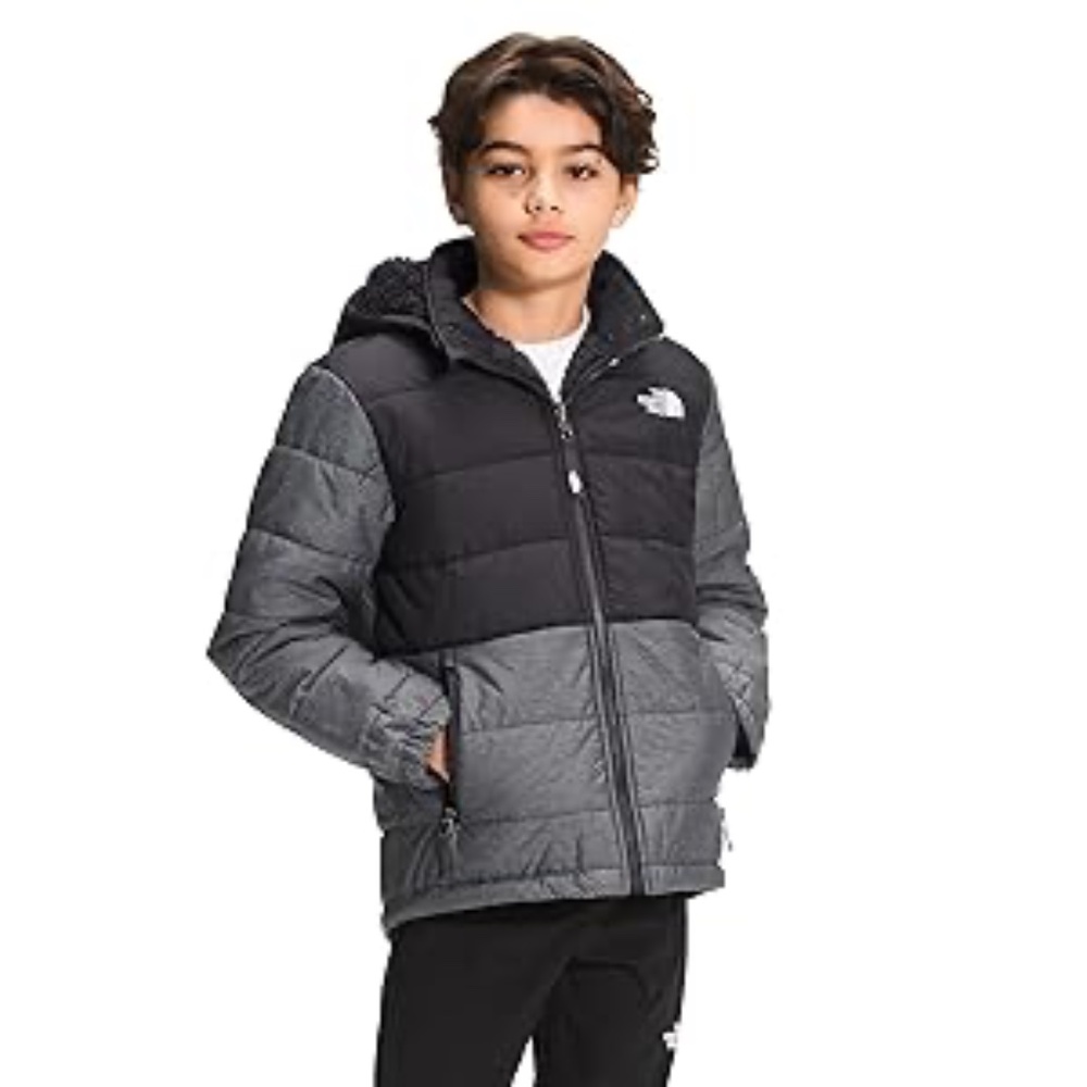 North Face Kids’ Reversible Mt Chimbo Full-Zip Hooded Jacket - S 7/8